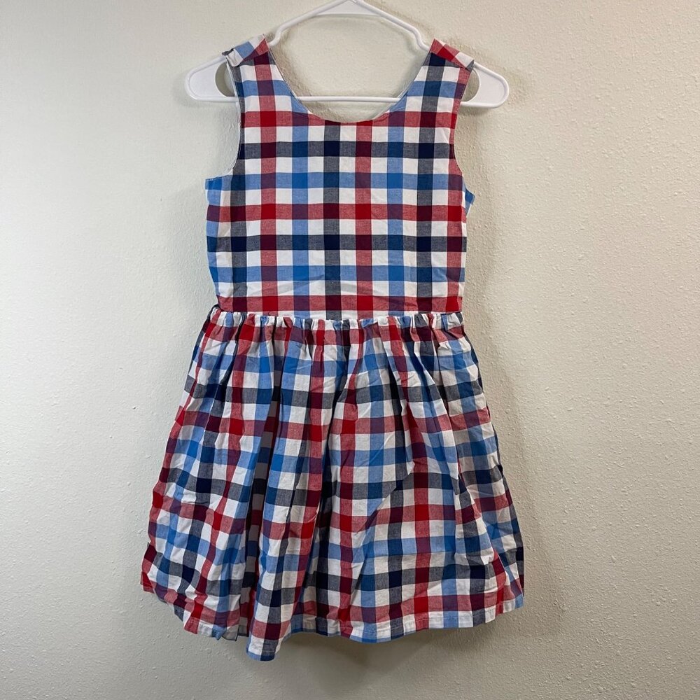 Cat & Jack Sleeveless Dress With Back Cutout & Elastic Waist L 10/12 - Picture 2 of 10